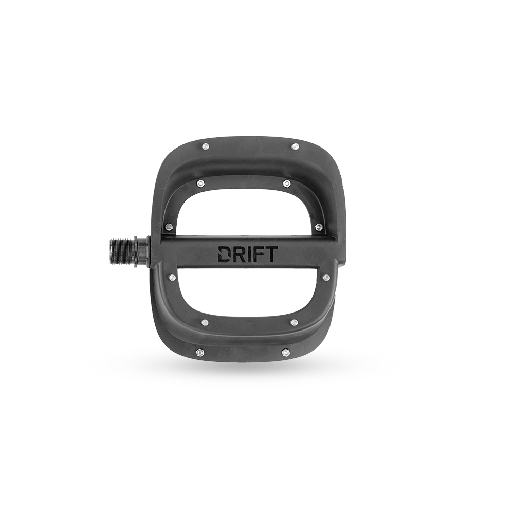 Single Drift Pedal Black Stainless steel 
